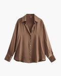 Montvier Éclat Satin Blouse