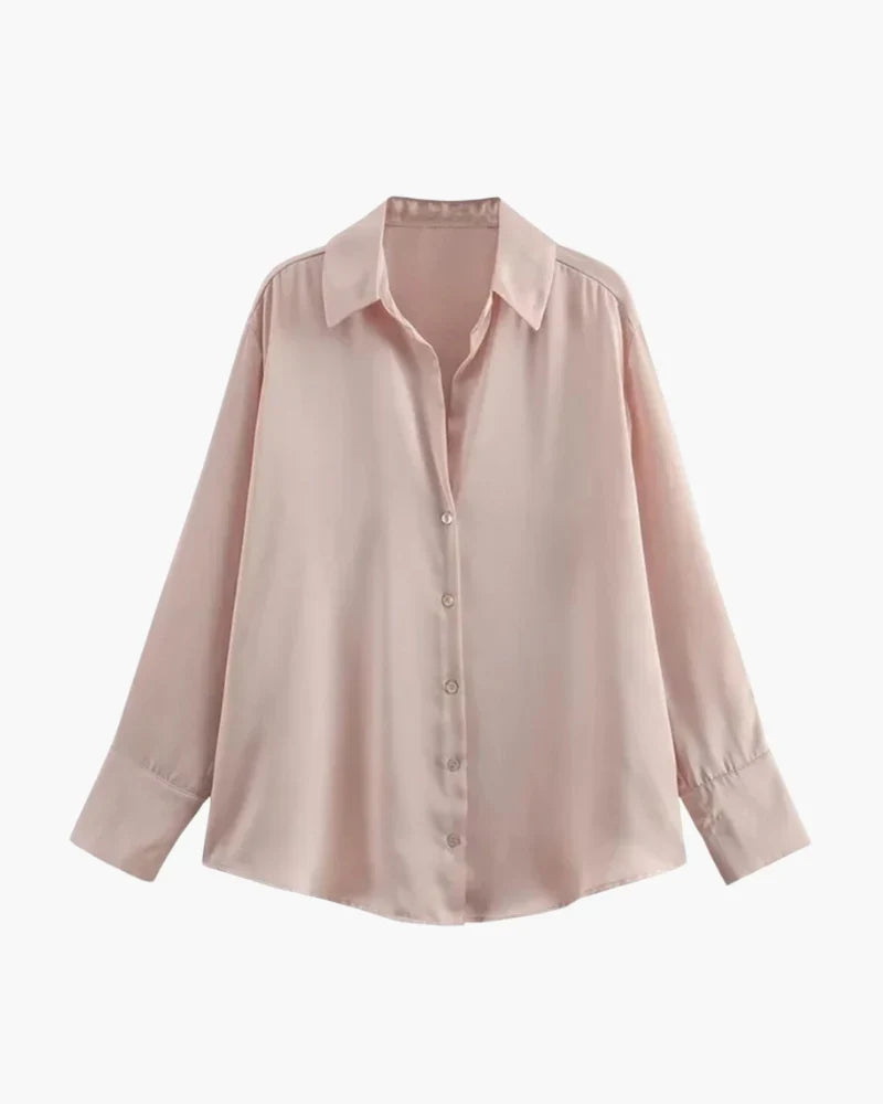 Montvier Éclat Satin Blouse